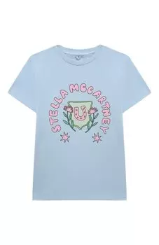Хлопковая футболка Stella McCartney