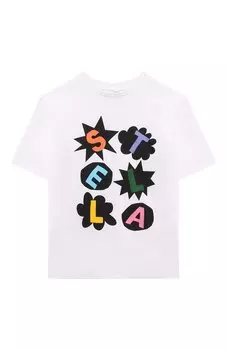 Хлопковая футболка Stella McCartney