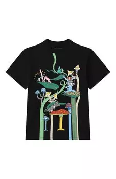 Хлопковая футболка Stella McCartney