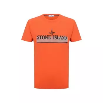 Хлопковая футболка Stone Island