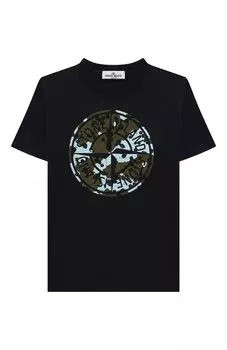 Хлопковая футболка Stone Island