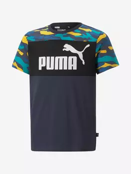 Футболка для мальчиков PUMA Ess+ Camo, Синий