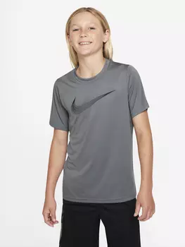 Футболка для мальчиков Nike Dri-FIT, Серый