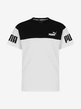 Футболка для мальчиков PUMA Power Colorblock, Белый
