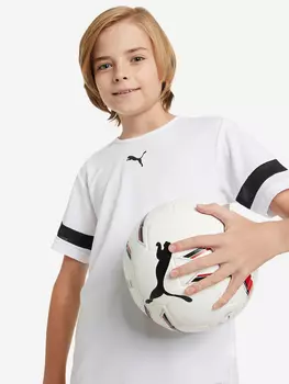 Футболка для мальчиков PUMA teamRISE Jersey, Белый