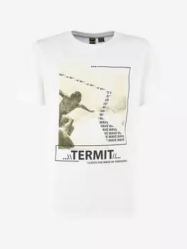 Футболка для мальчиков Termit, Белый, размер 152