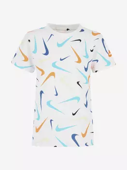 Футболка для мальчиков Nike, Белый, размер 104
