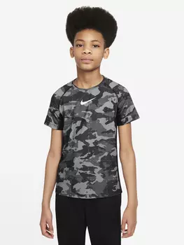 Футболка для мальчиков Nike Pro Dri-FIT, Черный