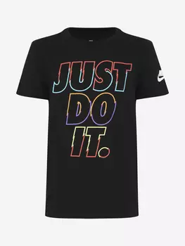 Футболка для мальчиков Nike Shock, Черный, размер 104