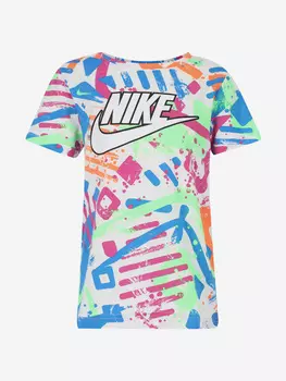 Футболка для мальчиков Nike Thrill Seeker Aop, Белый, размер 104