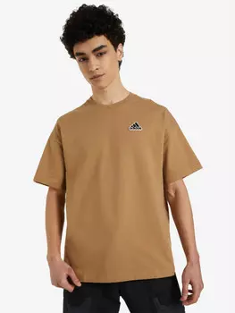 Футболка мужская adidas, Коричневый