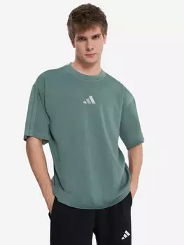 Футболка мужская adidas, Зеленый