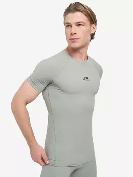 Футболка компрессионная мужская Athlex Flex Pro, Серый