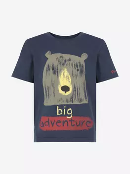 Футболка для мальчиков Outventure, Синий, размер 116