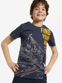 Футболка для мальчиков Outventure, Синий
