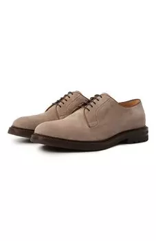 Замшевые дерби Brunello Cucinelli