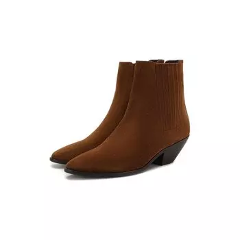 Замшевые казаки West Saint Laurent
