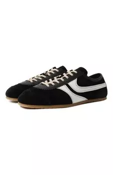 Замшевые кеды Dries Van Noten