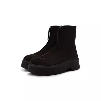 Замшевые ботинки Zipped Boot I The Row