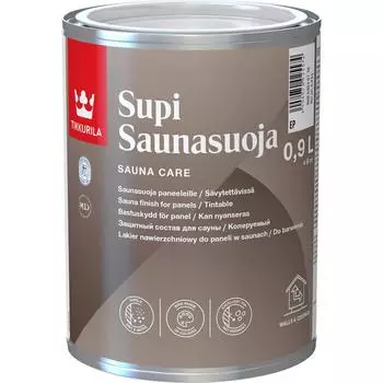 Защитный состав для сауны акриловый Tikkurila Supi Saunasuoja 0.9 л