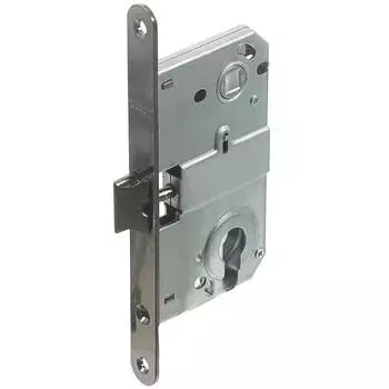 Защёлка под цилиндр под ключ EDS-50-85 KEY с ключом сталь цвет графит