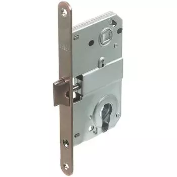 Защёлка под цилиндр под ключ EDS-50-85 KEY с ключом сталь цвет медь