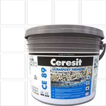 Затирка эпоксидная Ceresit CE89 800 бесцветная 2.5 кг