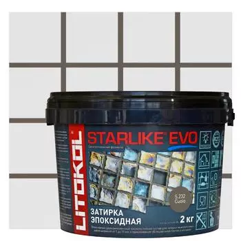 Затирка эпоксидная Litokol Starlike Evo S.232 цвет натуральная кожа 2 кг