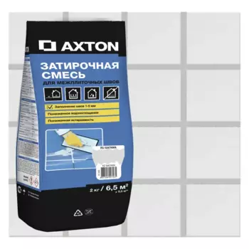 Затирка цементная Axton А.340 цвет багамы 2 кг