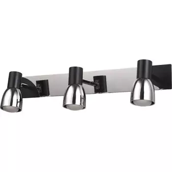 Светильник спот N-Light N-Light 6261 6261/3E14 chrome + pearl black