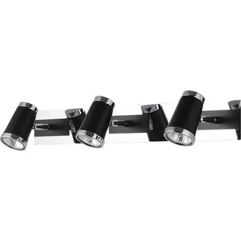Светильник спот N-Light N-Light 6205 6205B/3GU10 chrome + black