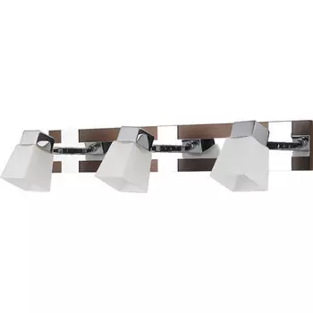 Светильник спот N-Light N-Light 6200 6200/3G9 chrome + brown wood