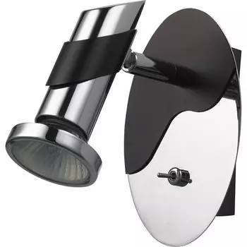 Светильник спот N-Light N-Light 6239 6239/1GU10 chrome + black