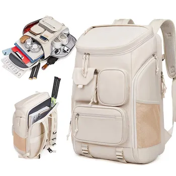 Outwalk Новый 45L Большая вместимость Unsiex Outdoor Travel Backpack 17 17,3 дюймов Многофункциональный рюкзак для ноутбука Сумка чёрный