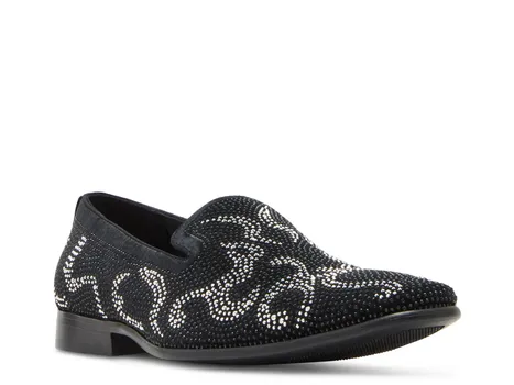 Лоферы Brite Loafer Steve Madden, черный/серебряный/металлик