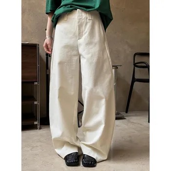 Louvre Parisian Chic High-Waist Slim Trousers for Women Large сливовый
