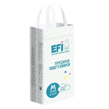 EFI Трусики-подгузники super slim "M" 1
