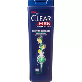 Шампунь Clear Men Против перхоти Энергия свежести 400 мл