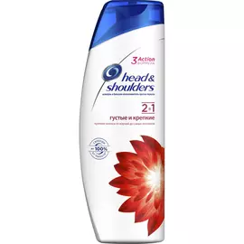 Шампунь и бальзам-ополаскиватель Head &amp; Shoulders 2 в 1 Густые и крепкие 400 мл