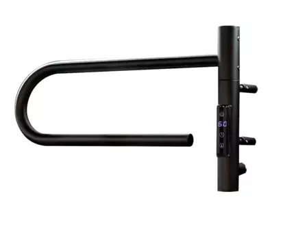 Полотенцесушитель Vincea 39х25 VTD-1P1BE электрический с таймером, черный