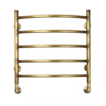 Полотенцесушитель водяной Domoterm Калипсо 50x50 П5 500x500 АБР античная бронза