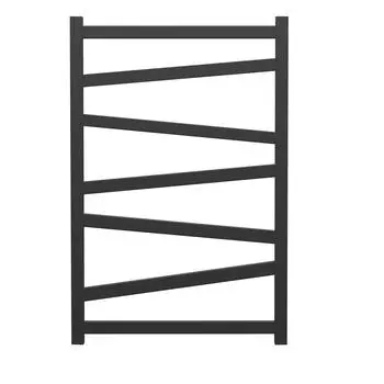 Полотенцесушитель водяной Point Феникс 80x53 PN15158B черный