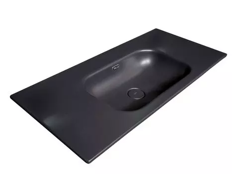 Раковина Armadi Art Vallessi 838-080-A 81х46 антрацит