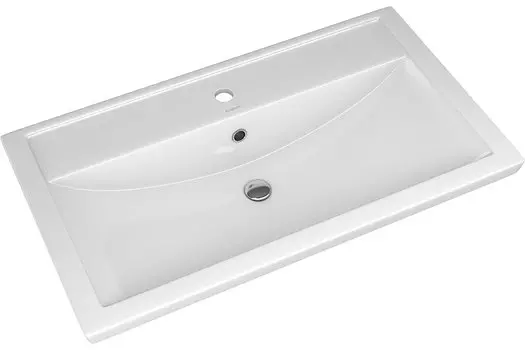 Раковина ASB-Woodline Фостер 800 белый