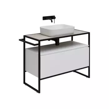 Тумба со столешницей Allen Brau Priority 100 white matt