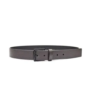 Ремень мужской Calvin Klein кожаный классический, серый