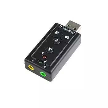 Внешняя звуковая карта USB Channel Sound 7.1