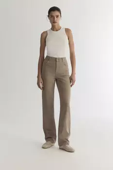 Джинсы Straight Fit ST100 бежевого цвета