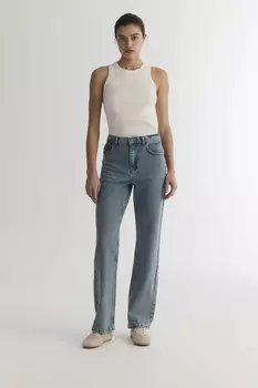 Джинсы Straight Fit ST100 голубого цвета