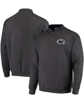 Мужская темно-серая куртка penn state nittany lions tortugas logo с молнией на четверть Colosseum, мульти